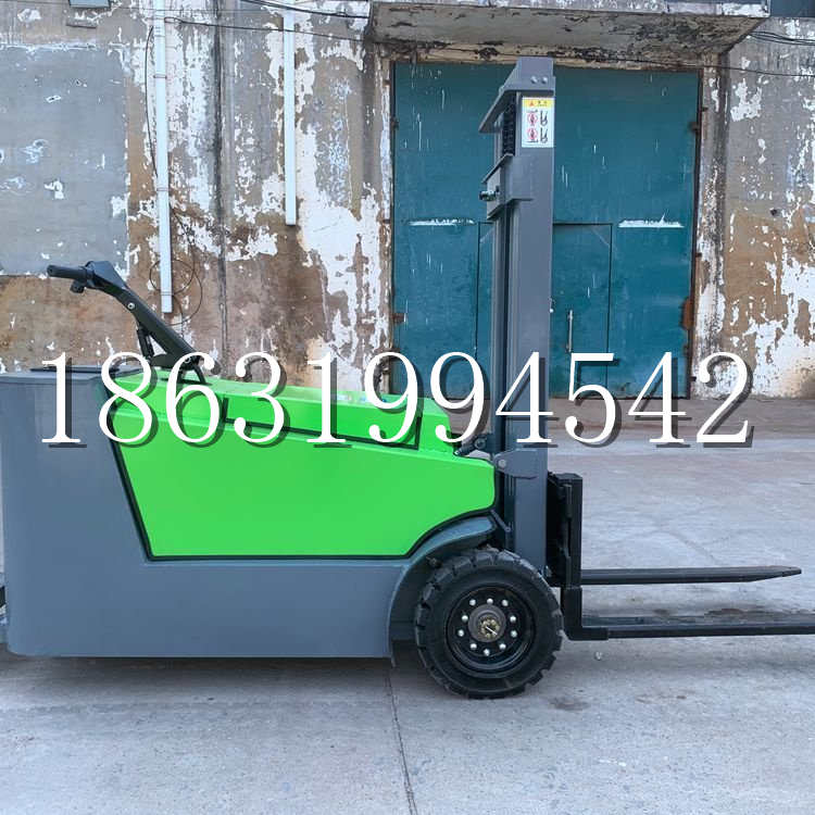 饶河县小型电动叉车1吨2吨步行站驾式电瓶堆高充电装卸车液压升降车铲车